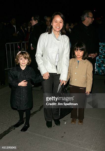 Soon-Yi- Previn during Ice Age 2: The Meltdown New York Premiere - Outside Arrivals at The Ziegfeld Theatre in New York City, New York, United States.