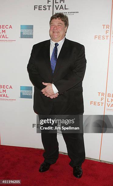 Actor John Goodman arrives at the 7th Annual Tribeca Film Festival Speed Racer premiere at BMCC/TPAC on May 3, 2008 in New York City.