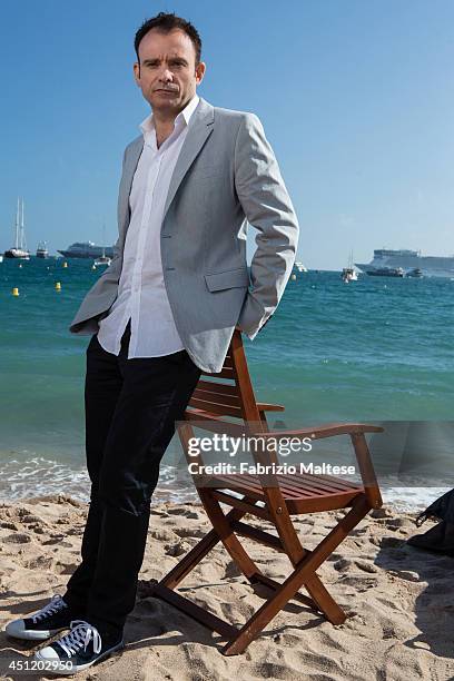 Film director Matthew Warchus is photographed in Cannes, France.