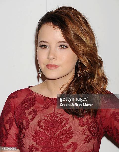 Actress Taylor Spreitler attends the 5th Annual Thirst Gala hosted by Jennifer Garner in partnership with Skyo and Relativity's 'Earth To Echo' on...