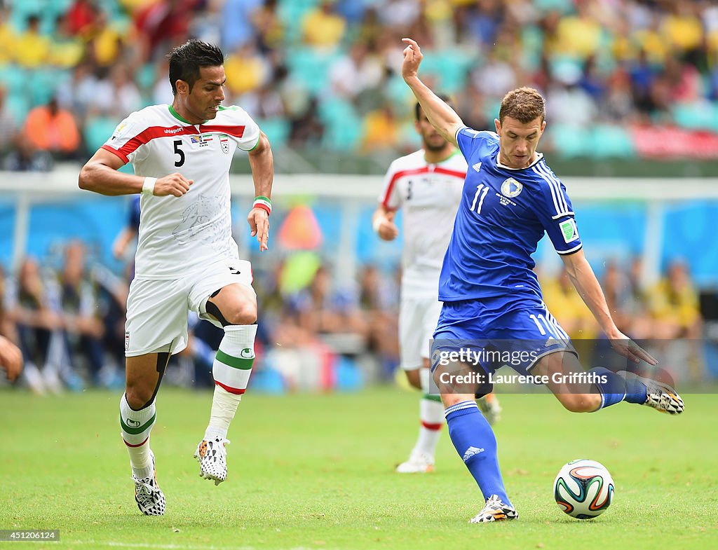 Bosnia-Herzegovina v Iran: Group F - 2014 FIFA World Cup Brazil