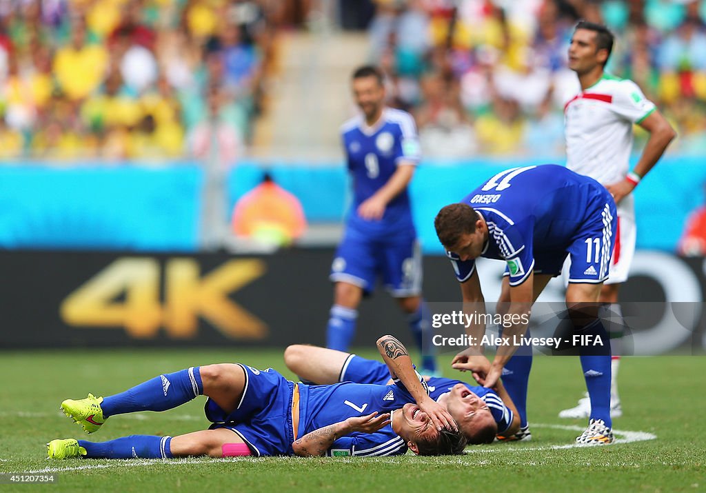 Bosnia-Herzegovina v Iran: Group F - 2014 FIFA World Cup Brazil