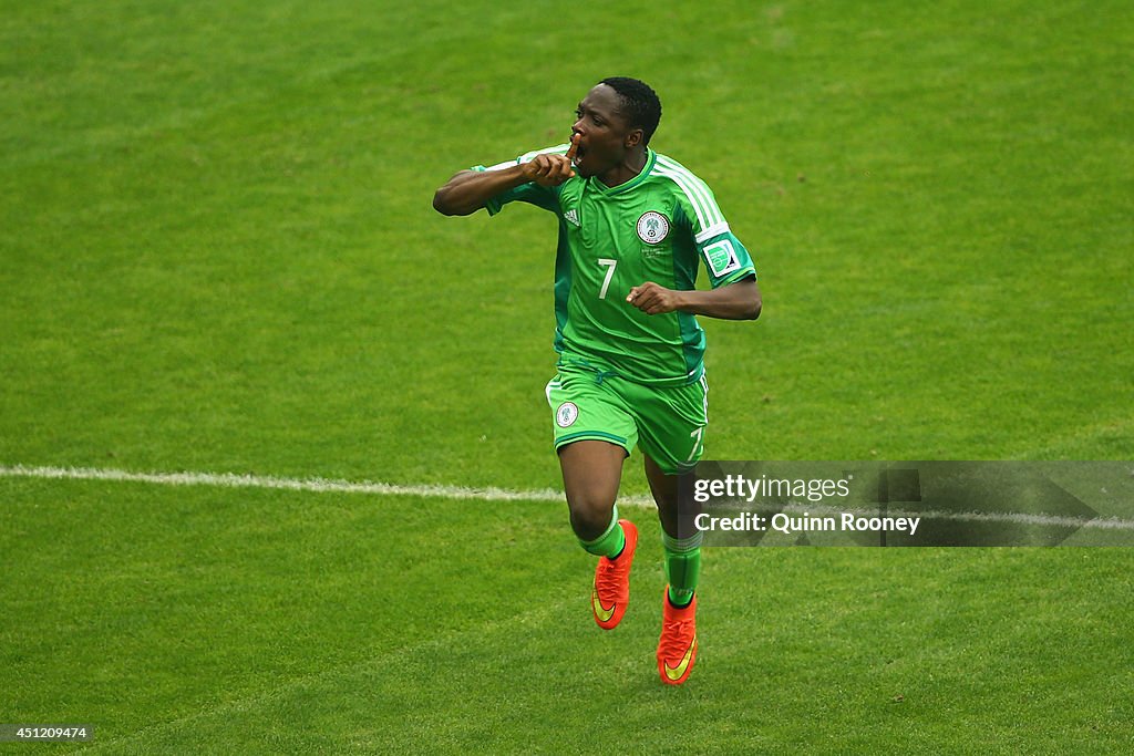 Nigeria v Argentina: Group F - 2014 FIFA World Cup Brazil