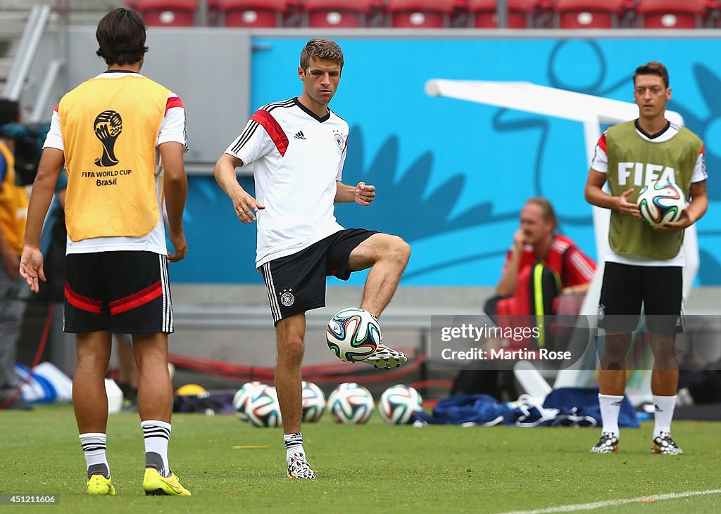 Germany Training & Press Conference - 2014 FIFA World Cup Brazil