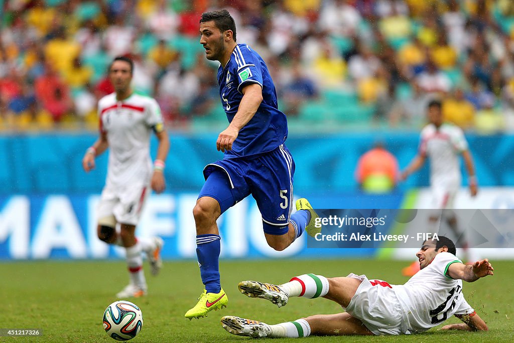 Bosnia-Herzegovina v Iran: Group F - 2014 FIFA World Cup Brazil