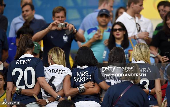 Loisha Remy TOPSHOT - The girlfriend of France's forward Loic Remy, Fiona Cabaye ...