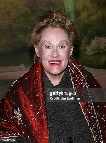 Actress Tammy Grimes attends the Neighborhood Playhouse School of the Theatre 80th Anniversary Gala and Reunion at Tavern on the Green on November 9,...