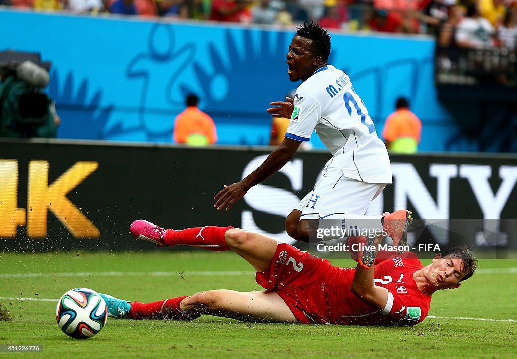 Honduras v Switzerland: Group E - 2014 FIFA World Cup Brazil