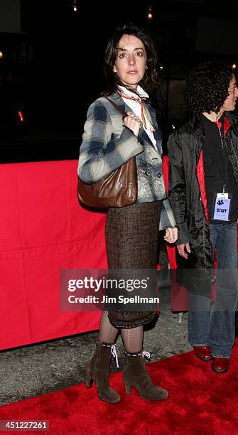 Jane Adams during The 44th New York Film Festival Presents the Premiere of Little Children at Alice Tully Hall at Lincoln Center in New York City,...