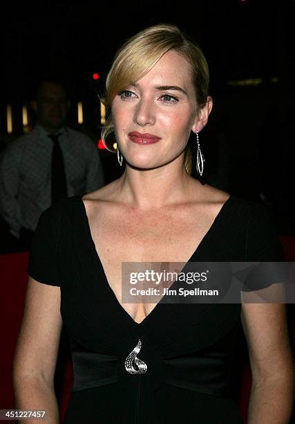 Kate Winslet during The 44th New York Film Festival Presents the Premiere of Little Children at Alice Tully Hall at Lincoln Center in New York City,...