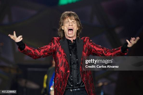 Rolling Stones Perform in Concert in Madrid Rolling Stones Perform in Concert in Madrid