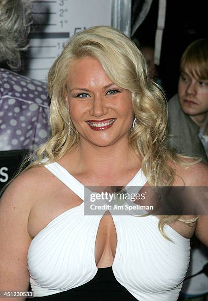 Robin Coleman attends the premiere of Tyler Perry's Madea Goes to Jail at the AMC Loews Lincoln Center on February 18, 2009 in New York City.