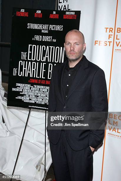 Fred Durst, director during 6th Annual Tribeca Film Festival - The Education of Charlie Banks Premiere - Outside Arrivals in New York, NY, United...