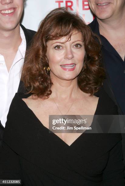 Susan Sarandon during 6th Annual Tribeca Film Festival - The Education of Charlie Banks Premiere - Outside Arrivals in New York, NY, United States.