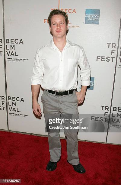 Tom Guiry arrives at 7th Annual Tribeca Film Festival - Yonkers Joe Premiere at Tribeca Performing Arts Center on April 24, 2008 in New York City.