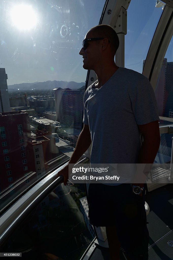 Ryan Getzlaf, Anaheim Ducks Captain Celebrates The 2014 NHL Awards On The High Roller At The LINQ In Las Vegas