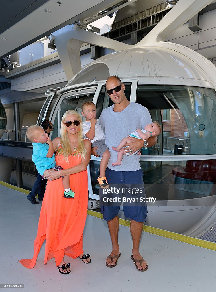 Ryan Getzlaf, Anaheim Ducks Captain Celebrates The 2014 NHL Awards On The High Roller At The LINQ In Las Vegas