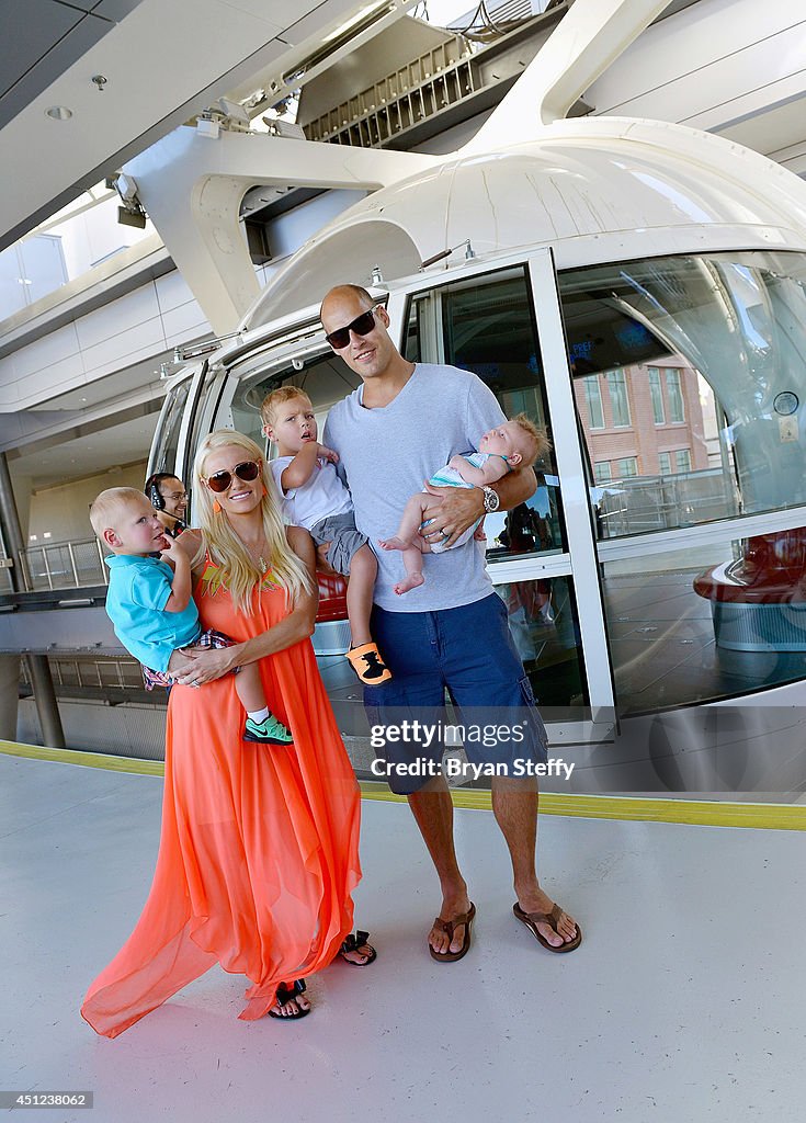 Ryan Getzlaf, Anaheim Ducks Captain Celebrates The 2014 NHL Awards On The High Roller At The LINQ In Las Vegas