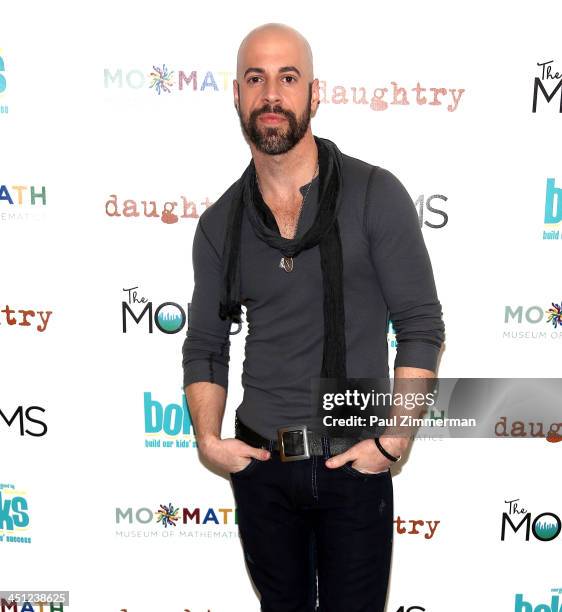 Musician Chris Daughtry attends the Daughtry "Baptized" Album Listening Event Hosted By The Moms Mamarazzi Event with Boks held at The National...