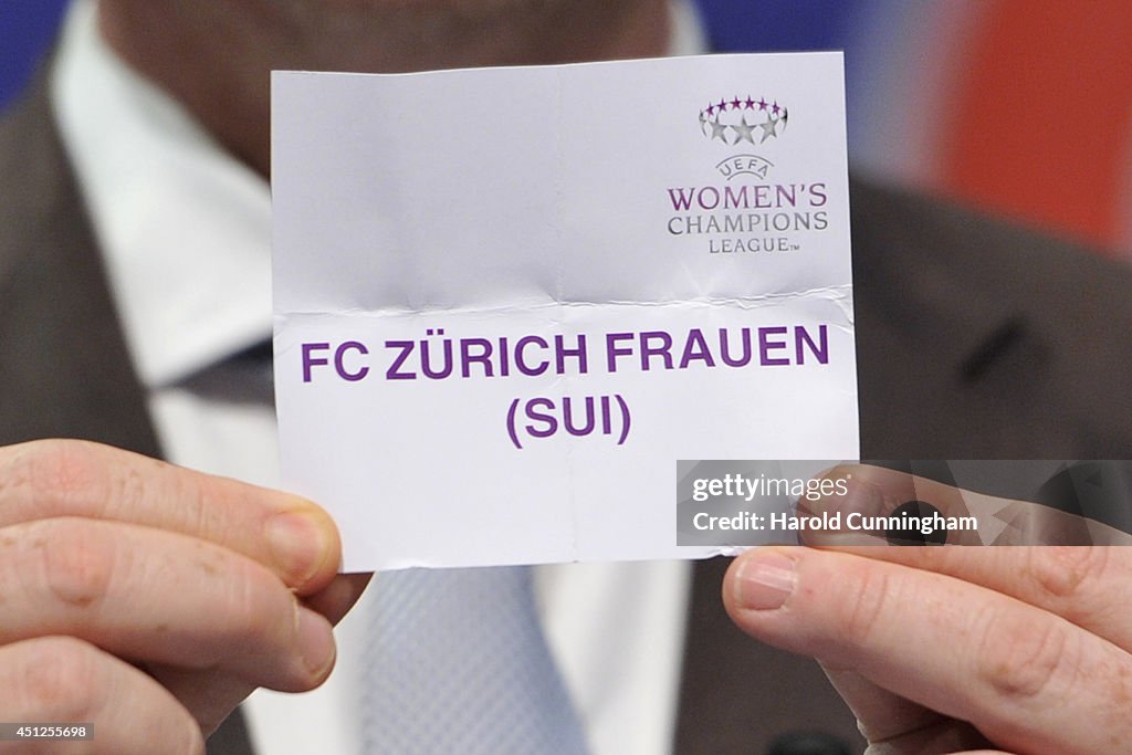 UEFA 2014/15 Women's Champions League Qualifying Round Draw