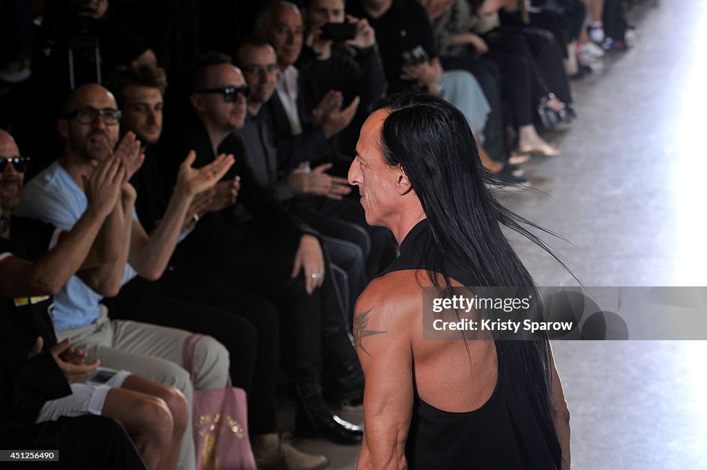 Rick Owens : Runway - Paris Fashion Week - Menswear S/S 2015