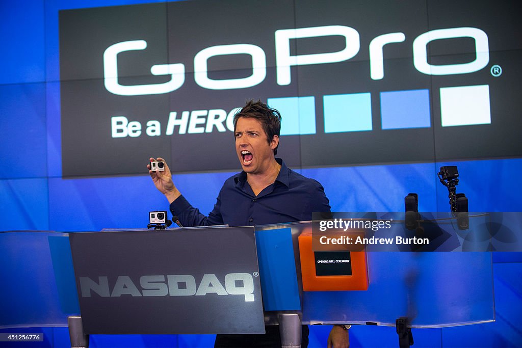 GoPro Camera Maker Goes Public On The NASDAQ Exchange