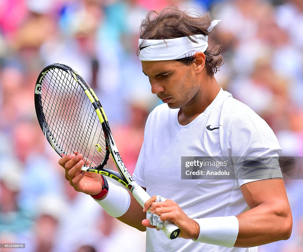 Rafael Nadal v Lukas Rosol - 2014 Wimbledon Championships