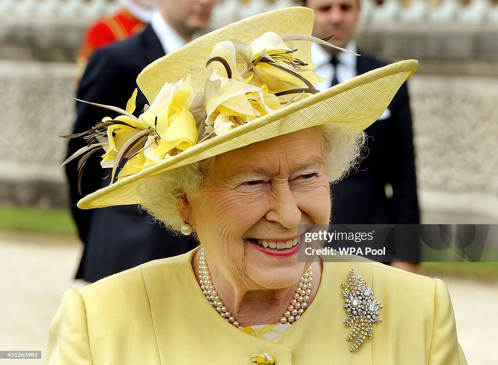 The Queen Hosts A Garden Party At Buckingham Palace