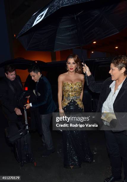 Singer Ninel Conde attends The 14th Annual Latin GRAMMY Awards at the Mandalay Bay Events Center on November 21, 2013 in Las Vegas, Nevada.