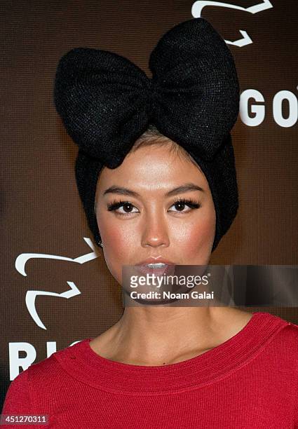 Singer Agnez Mo attends the launch party of the Frigo Pop-Up Store on November 21, 2013 in New York City.