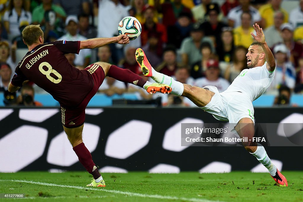 Algeria v Russia: Group H - 2014 FIFA World Cup Brazil