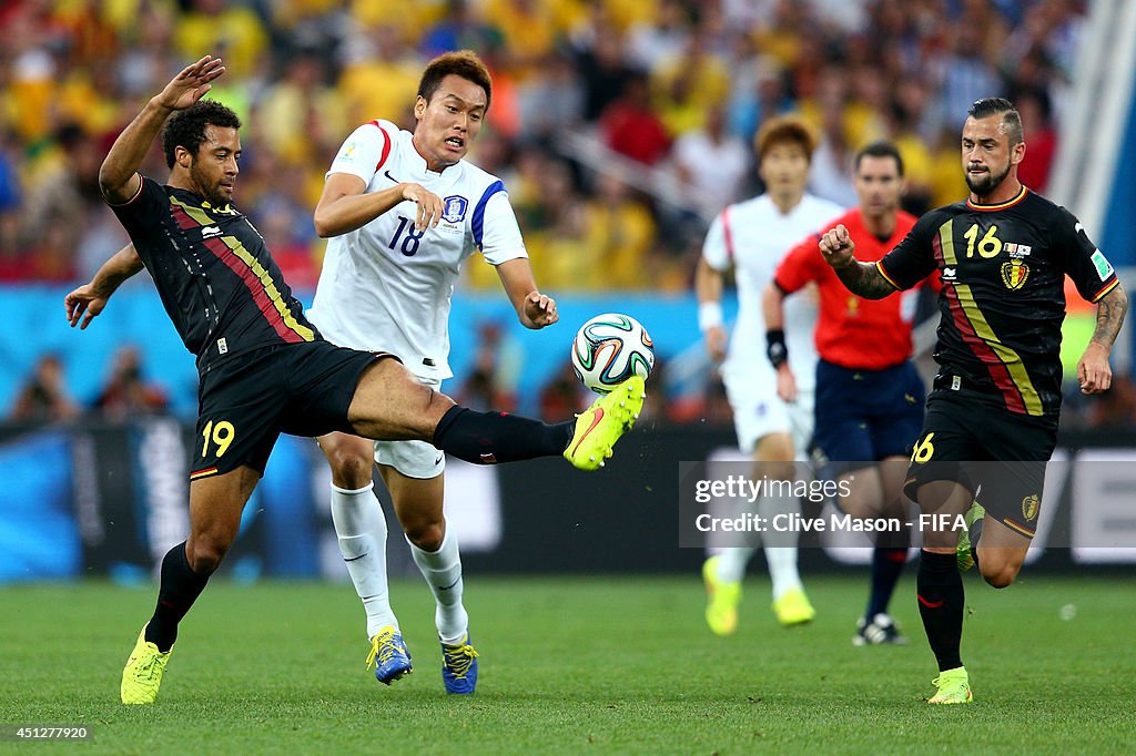 Korea Republic v Belgium: Group H - 2014 FIFA World Cup Brazil