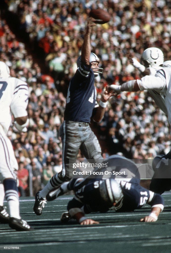 Super Bowl V - Dallas Cowboys v Baltimore Colts