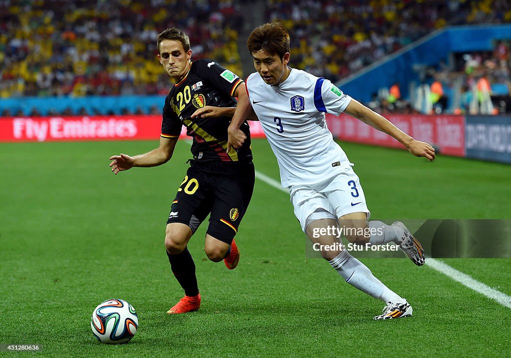 Korea Republic v Belgium: Group H - 2014 FIFA World Cup Brazil