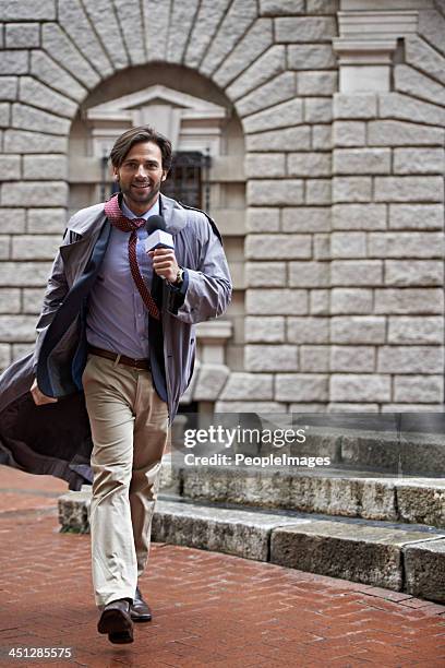 863 Reporters Chasing Stock Photos, High-Res Pictures, and Images ...