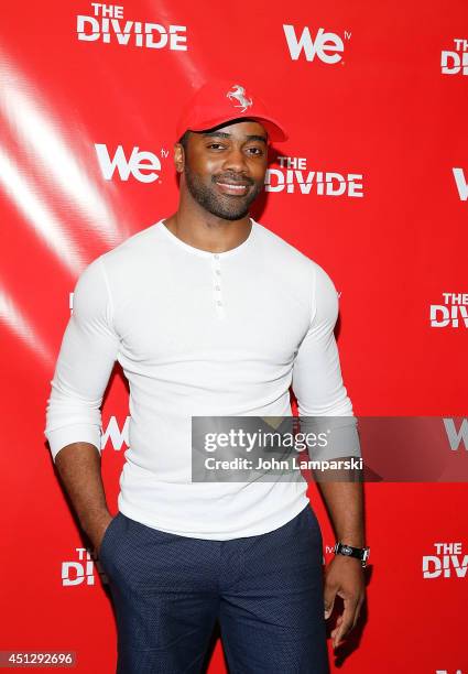 Curtis Martin attends "The Divide" series premiere at Dolby 88 Theater on June 26, 2014 in New York City.