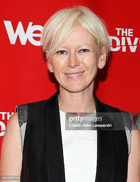 Joanna Coles attends "The Divide" series premiere at Dolby 88 Theater on June 26, 2014 in New York City.