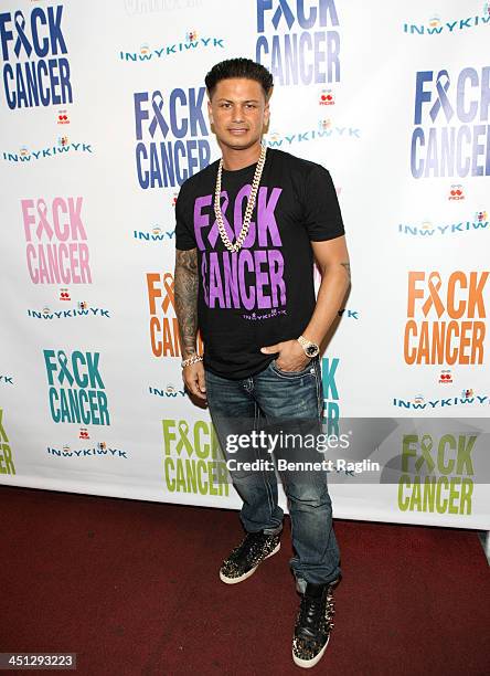 Pauly D attends the F*ck Cancer benefit at Pacha on November 21, 2013 in New York City.