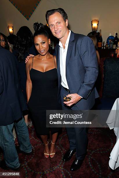Actress Nia Long and series creator/director Tony Goldwyn attend "The Divide" series premiere after party at Circo on June 26, 2014 in New York City.