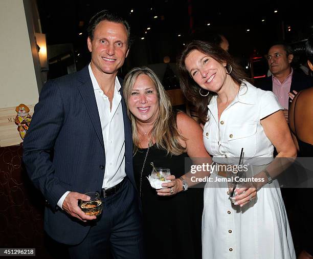 Series creator/director Tony Goldwyn, Ann LaGravenese and Emily Gerson Saines attend "The Divide" series premiere after party at Circo on June 26,...