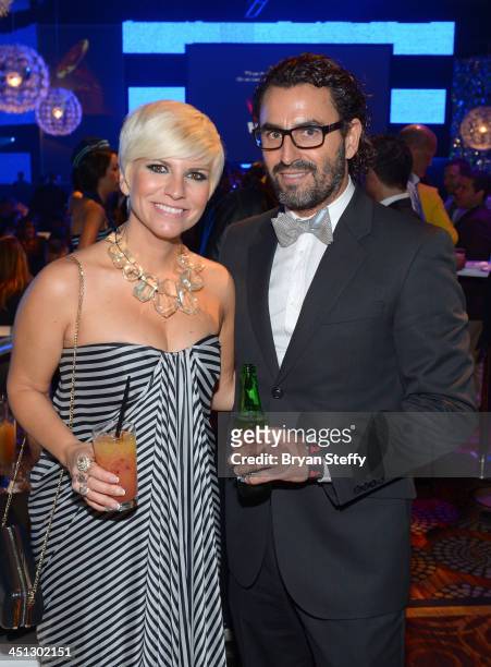 Singer Pasión Vega attends The 14th Annual Latin GRAMMY Awards after party at the Mandalay Bay Events Center on November 21, 2013 in Las Vegas,...