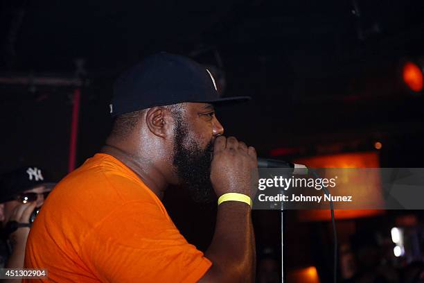 Sean Price performs at Webster Hall on June 26, 2014 in New York City.