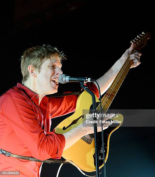 Spoon Singer Spoon Kicks Off Tour At Brooklyn Bowl Las Vegas Photos and Premium High ...