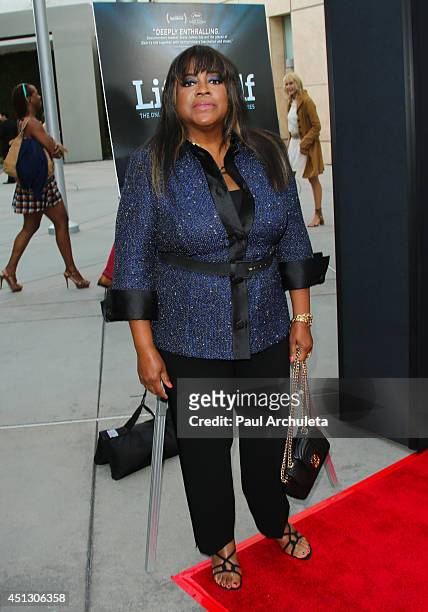 Producer Chaz Ebert attends the screening of "Life Itself" at the ArcLight Cinemas on June 26, 2014 in Hollywood, California.