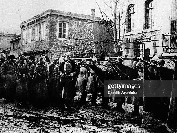 The black and white pictures Turkish General Staff has released on June 27, 2014 show the Caucasus front during the World War I. The pictures...