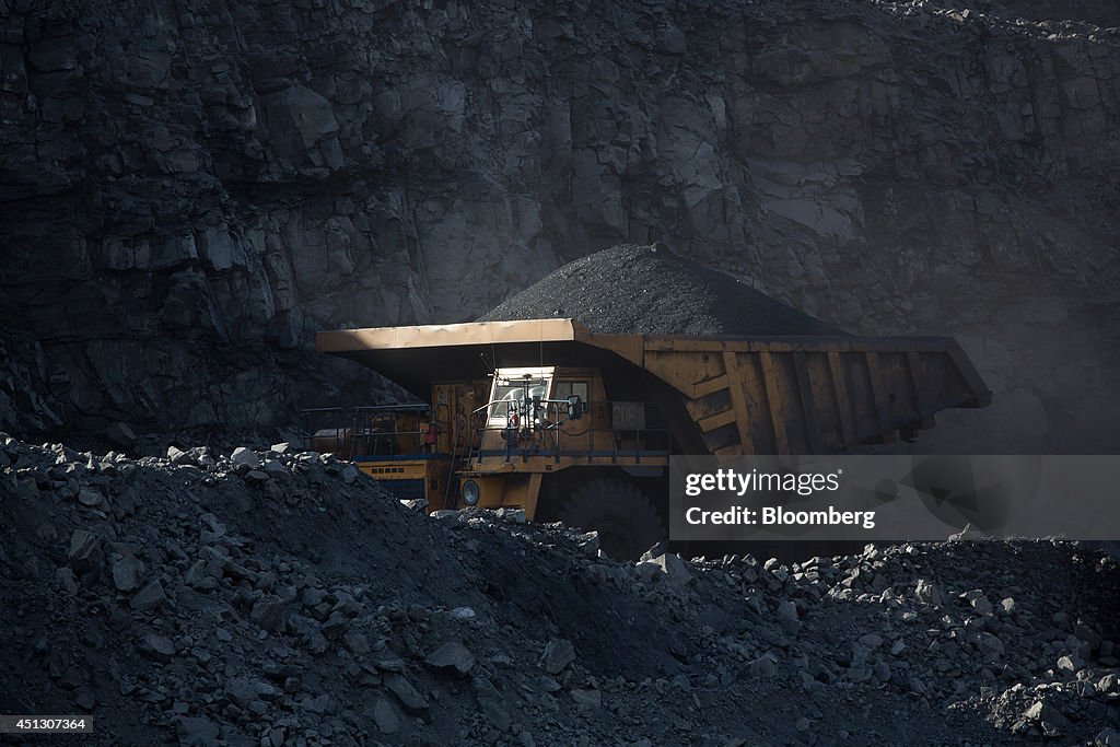 OAO Mechel Coking Coal Mining Operations As Company Struggles With Debt