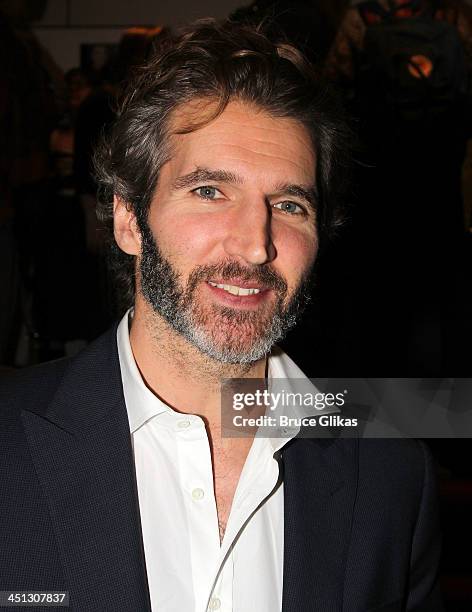 David Benioff attends the opening night after party for "The Commons Of Pensacola" at Brasserie 8 1/2 on November 21, 2013 in New York City.