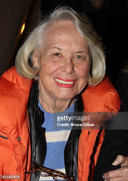 Liz Smith attends the opening night after party for "The Commons Of Pensacola" at Brasserie 8 1/2 on November 21, 2013 in New York City.