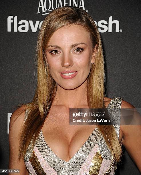 Actress Bar Paly attends the Miss Golden Globe event at Fig & Olive Melrose Place on November 21, 2013 in West Hollywood, California.