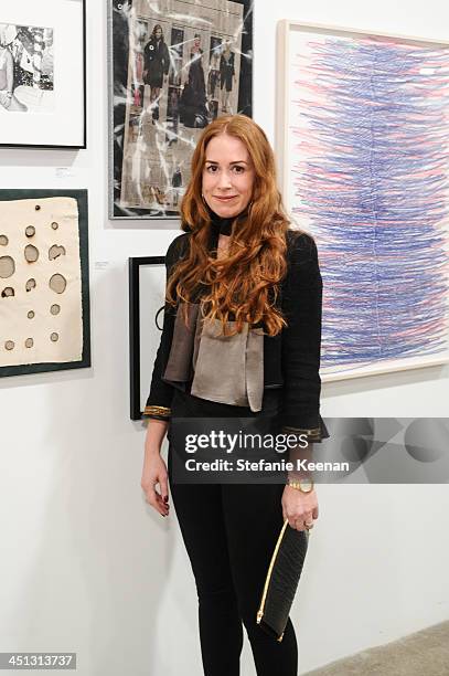 Anna Milner attends The Rema Hort Mann Foundation LA Artist Initiative Benefit Auction on November 21, 2013 in Los Angeles, California.